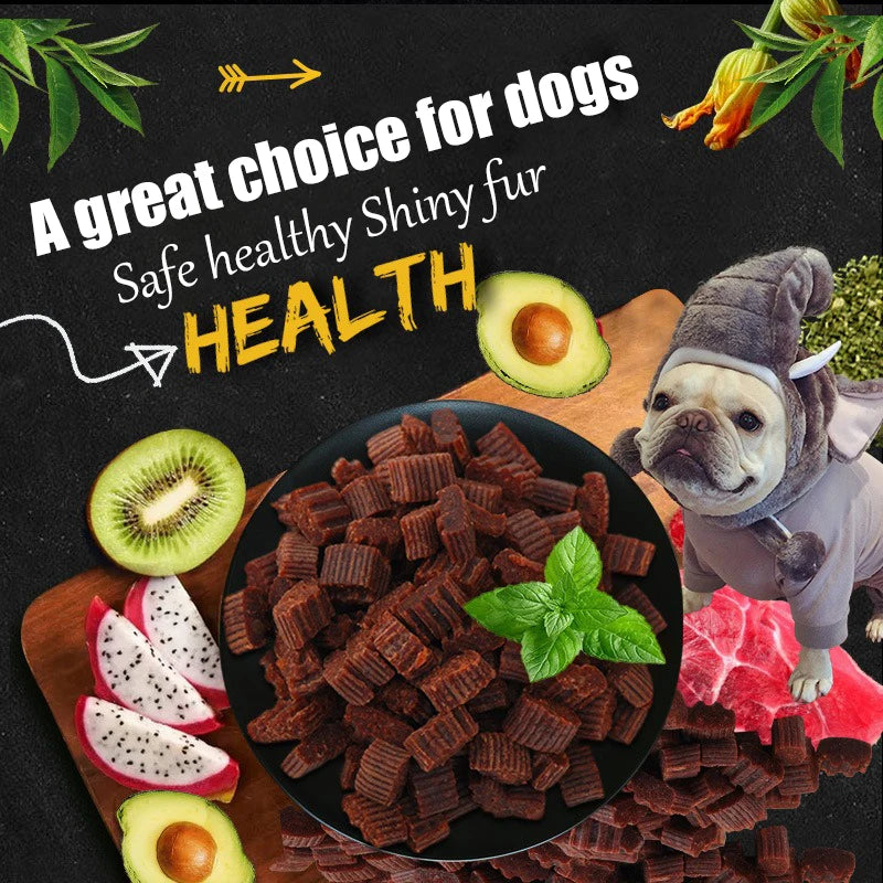 Dog Snacks Beef Particles Appetising Digesting Nutritious Delicious Chewy Training Rewards for Adult Dog Puppies Pet Food Snacks